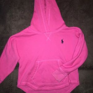 Little Girls Polo hoodie